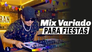 MIX VARIADO PARA FIESTAS 02  DJ ROLL PERÚ [upl. by Reizarf]