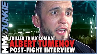 Best boxer in MMA Albert Tumenov pleads Dana White for UFC return after Triller Triad Combat [upl. by Yank]