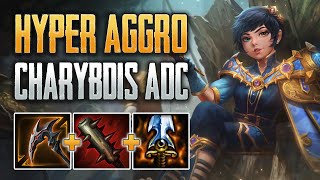 SMALL CHILD BIG DAMAGE Charybdis ADC Gameplay SMITE Conquest [upl. by Field202]