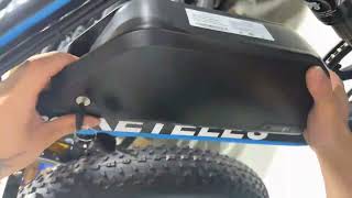 KETELES K800 How to remove and install the battery on the bike ebike KETELES K800 Pro [upl. by Deenya]