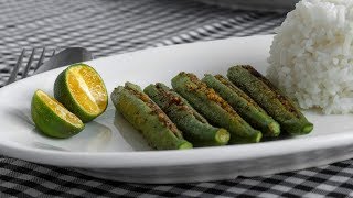 Indian stuffed Okra Recipe [upl. by Pyne]