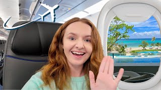 Traveling to Jamaica SOLO Sandals Dunns River Resort Check in Room Tour amp Travel Day Vlog [upl. by Aronson]