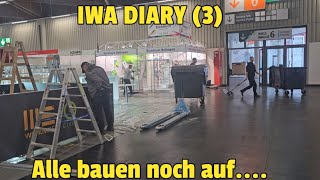 🔪 IWA24 DIARY 3 Alle bauen noch auf aber ich filme trotzdem schon an den Ständen 😀 28224 [upl. by Karleen385]