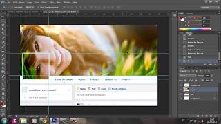 Capa para Facebook com Photoshop CS6 [upl. by Eppie872]