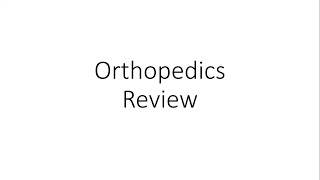 Orthopedics Rapid Revision for NEET PG  INICET  FMGE  NExT Exam [upl. by Lokim]