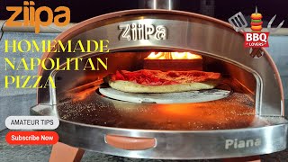 NAPOLITAN HOMEMADE PIZZA ON A ZIIPA PELLET STOVE [upl. by Apfelstadt]