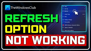 Fix Windows 11 Desktop Not Refreshing Easy Fix [upl. by Hickie843]