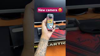 Introduction insta 360x3 action camera new camera unboxing video viralvideo 360camera reels [upl. by Nocaj]