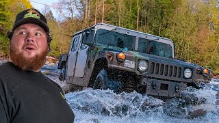 Testing How Tough Our Military Humvee is [upl. by Tanny]