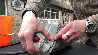 Resealing headlights Wet inside  SLK R170 restoration video 7 [upl. by Coltun]