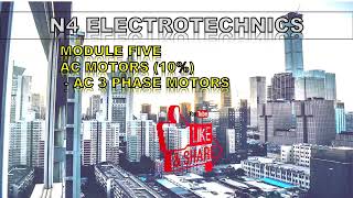 Module 52 ThreePhase AC induction Motors [upl. by Surtimed]