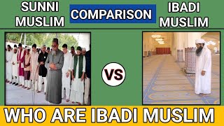 Sunni Muslim vs Ibadi Muslim  Sects Comparison [upl. by Nnaylloh]