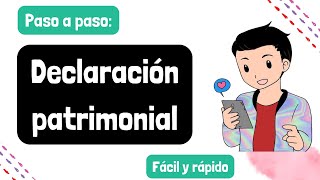 DECLARACIÓN PATRIMONIAL 2023  YOUTUBE ME BAJÓ EL VIDEO 😒 [upl. by Nuyh]