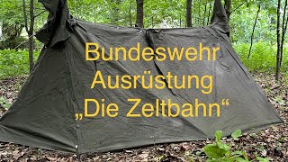 Bundeswehr Ausrüstung  Die Zeltbahn  Dackelgarage [upl. by Pren30]