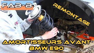 Comment remonter les amortisseurs avant sur BMW E90 [upl. by Iren691]