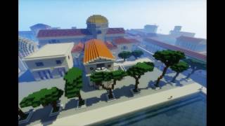 Roman Baths  Latin  Minecraft [upl. by Nnaeirual]