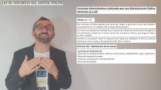 Ley de Contratos del Sector Público  92017  1a parte [upl. by Oeflein]