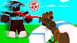 Headhunter  TanqR  Aimbot in Roblox Bedwars [upl. by Oinotnanauj]