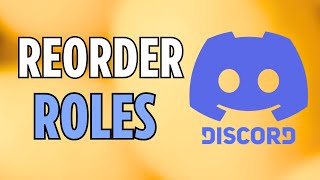 Discord  How to Reorder Roles on Discord Server 2024 [upl. by Nerita]