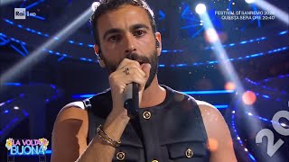 Sanremo 2024 Mengoni sul palco con Amadeus  La Volta Buona 06022024 [upl. by Nidak655]