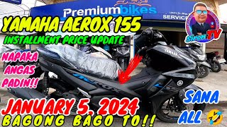 YAMAHA AEROX 155  2024 PRICE UPDATED [upl. by Zinah]