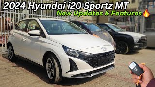 Hyundai i20 Facelift Sportz 2024 Model Full Detailed Review ✅ Price amp Features i20 Sportz [upl. by Ayotan356]