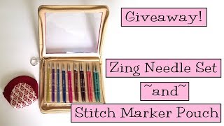 Knitters Pride Needle Set and Stitch Marker Pouch Giveaway [upl. by Dot]