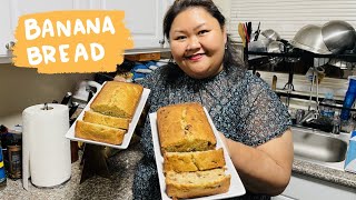 Simple amp Delicious Banana Bread Recipe  Home Cooking with Apple [upl. by Marley]