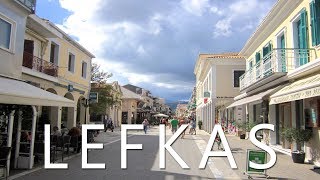 Lefkas town Lefkada Greece [upl. by Bander]