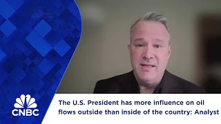 The US President has more influence on oil flows outside than inside of the country Analyst [upl. by Nwahsak43]