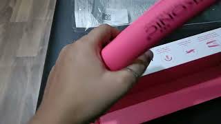 ikonic hair straightener review rewiew trending viralvideo beauty [upl. by Antipas]