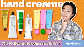 8 Korean HAND CREAMS for Dry Skin  Korean Skincare Review 💦 [upl. by Luana]