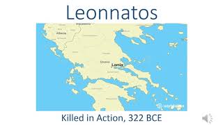 Leonnatos killed in action in 322 BCE [upl. by Rossing]