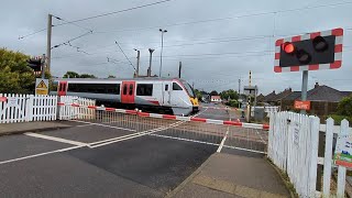 Alresford Coach Road Level Crossing Essex [upl. by Aer]