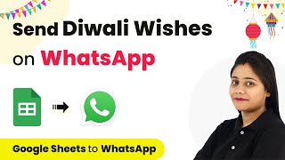 How to Send Diwali Wishes on WhatsApp using Interakt  Interakt Google Sheets Integration [upl. by Earaj]