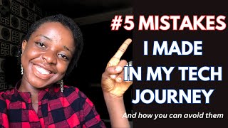 5 MISTAKES to Avoid in Your TECH Journey as a CODING Beginner [upl. by Vilma180]