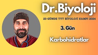 Karbohidratlar  23 Günde TYT Biyoloji Kampı yks2024  9 Sınıf [upl. by Gonnella424]