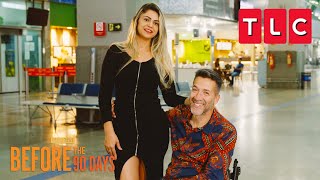 Ingrid amp Brian Meet for the First Time  90 Day Fiancé Before the 90 Days  TLC [upl. by Naic]