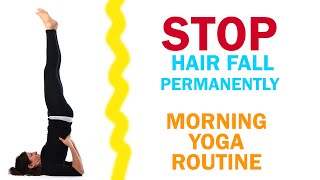 10 minute YOGA ROUTINE  10X Hair Growth DONT AVOID [upl. by Bowyer]