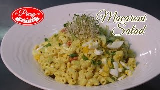 Macaroni Salad Pinoy Recipe  How to cook Macaroni Salad  Pinoy Recipes [upl. by Cullan]