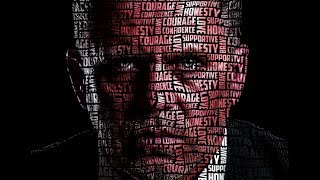 Photoshop text portrait  Photoshop CC CS6 CS5 [upl. by Hefter238]