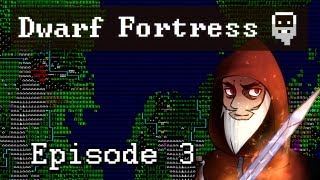 Lets Play Dwarf Fortress  Part 3  Graphics Upgrade [upl. by Enomed]