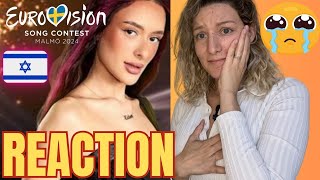 SO EMOTIONAL Eden Golan  Hurricane  Israel 🇮🇱 Eurovision 2024 ITALIAN REACTION [upl. by Perrin596]