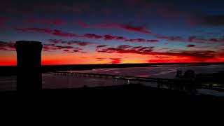 Belhavens waterfront after sunset [upl. by Aehtla]