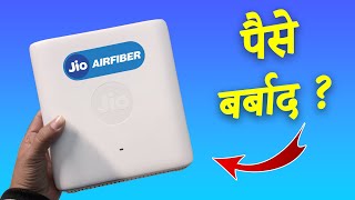 Jio Airfiber Installation  Problems with Jio Air Fiber 5G  My Experience  Buy Or Not [upl. by Limoli]