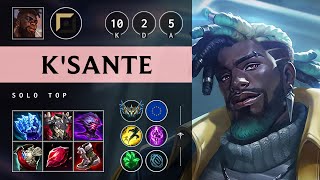 KSante Top vs Ornn Legendary  EUW Challenger Patch 1418 [upl. by Niawd172]