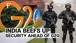 India To Turn New Delhi Into Fortress For G20 Summit [upl. by Esenaj]