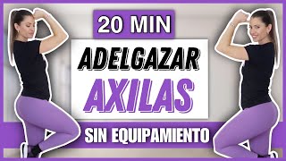 ELIMINA LA GRASA DEBAJO DE LAS AXILAS  ADELGAZAR AXILAS RUTINA SIN EQUIPAMIENTO  NatyGlossGym [upl. by Munafo686]