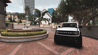 Chill Ford Bronco Wildtrak Drive in GTA 5  Ep1 [upl. by Norted]