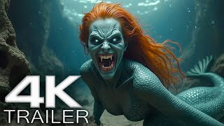 THE LITTLE MERMAID Trailer 2024 Horror Movie  4K UHD HDR [upl. by Anivahs]